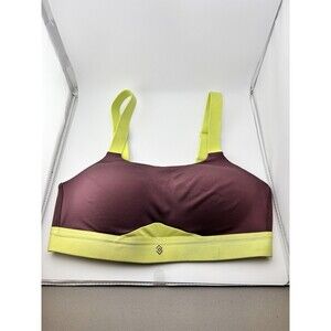 Thirdlove Kinetic Adjustable 34 C Sports Bra Color block Purple Green
